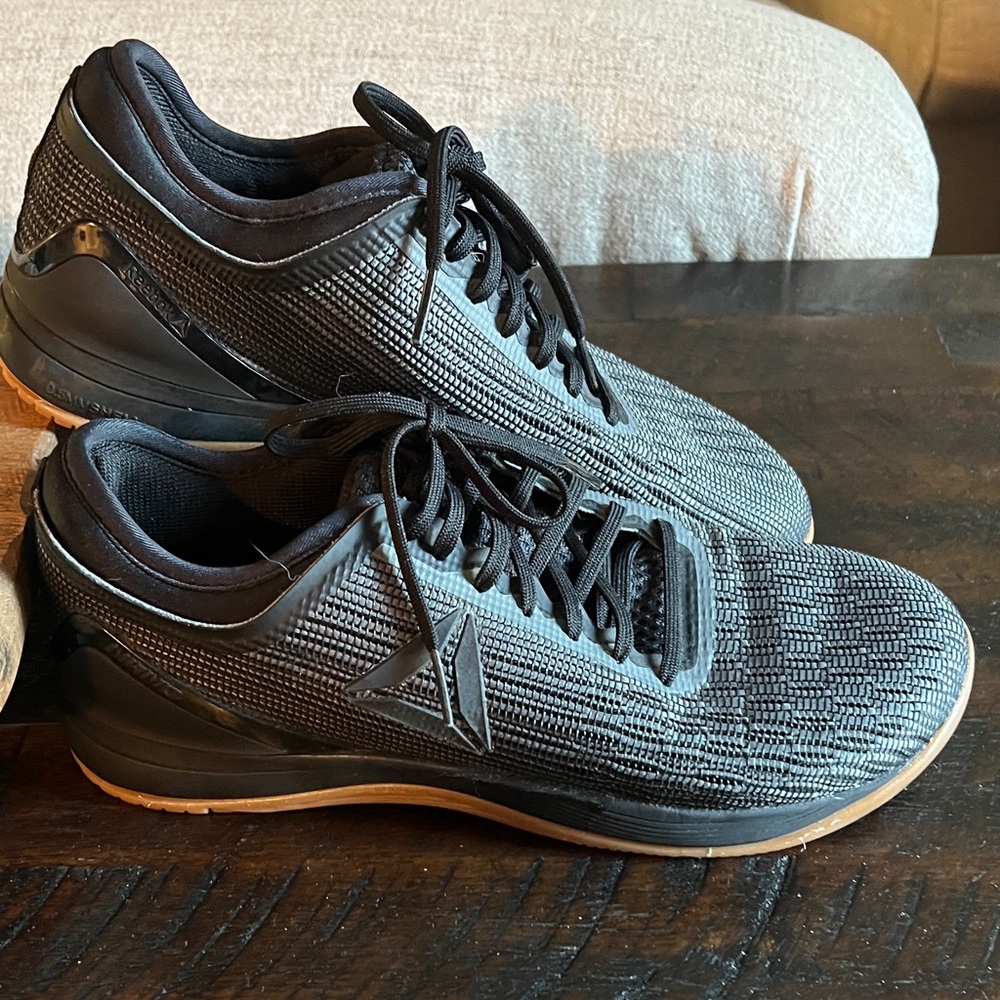 Reebok CrossFit Black Athletic Training Shoes RopePro Womens 8.5 Mesh